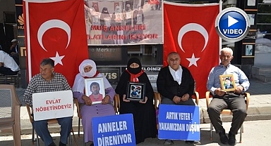 Aileler evlat nöbetini sürdürdü