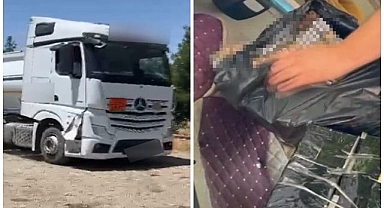 Akaryakıt tankerinde ele geçirilenler şoke etti