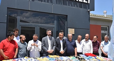 Amatör spor kulüplerine malzeme desteği
