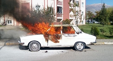 Araçlarda yangına karşı uyarı!