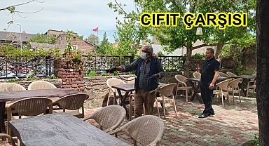 Bahçelerde yaz mesaisi...
