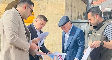 Başkan Sekmen kentsel dönüşümü yerinde inceledi