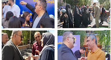 Başkan Sunar çocukların karne sevincini paylaştı