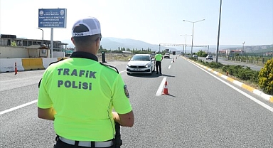 Bayram tatili nedeniyle trafik denetimleri artırıldı
