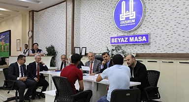 Büyükşehirde halk günü mesaisi