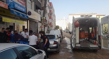 Çıkan kavgada bıçaklar çekildi