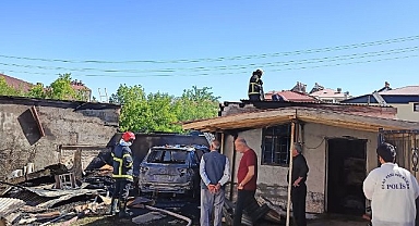 Çıkan yangın yürekleri ağza getirdi