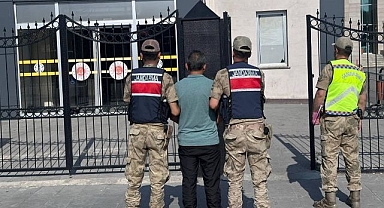 Cinayet zanlısı jandarma ekiplerince yakalandı