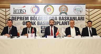 Depremden etkilenen illerden ortak çağrı
