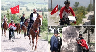 Ecdada minnet için 1500 kilometre pedal çevirdi