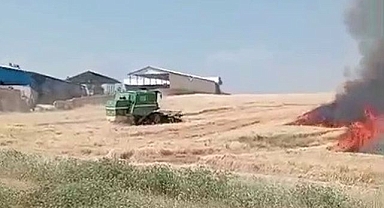 Ekili alanlar cayır cayır yandı