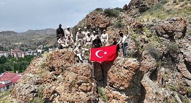 Erzurum'da 107 yıl öncesine götüren tırmanış...