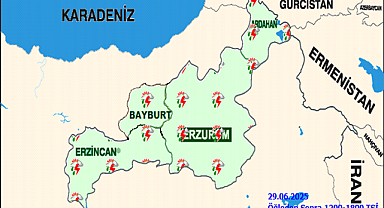 Erzurum’da sağanak yağış bekleniyor