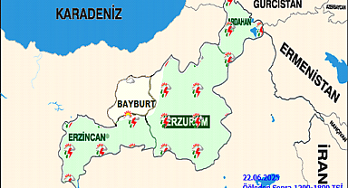 Erzurum'da sağanak yağış bekleniyor