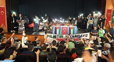 Gazze Direnişimiz konferansına yoğun ilgi