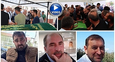 Göçük altında can veren 3 işçi dualarla defnedildi