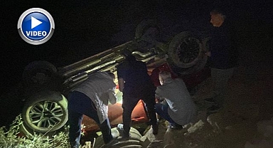 Hakimiyetini kaybedince su kanalına uçtu