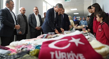 Hayır çarşısıyla Filistin'e destek oldular