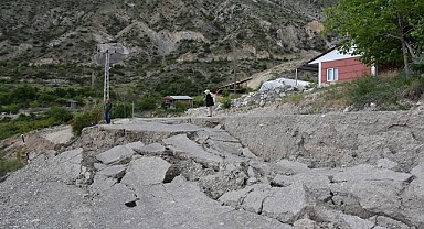 Heyelan bölgesi için acil ödenek istendi