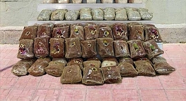 Hudut hattında 87 kilogram uyuşturucu ele geçirildi