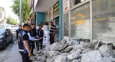 Kaldırım işgaline geçit yok!