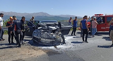 Kaymakam trafik kazası geçirdi