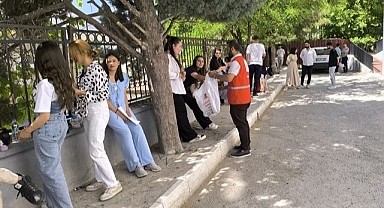 Kızılay’dan YKS adaylarına moral desteği