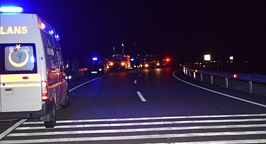 Kontrolden çıkan araç trafiği birbirine kattı