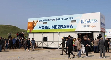 Mobil mezbahanelerde yoğunluk