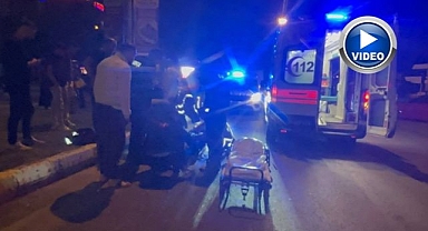 Motosikletten savrulan sürücü ağır yaralandı