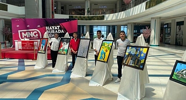 Öğrencilerin göz nuru emekleri görücüye çıktı