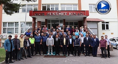 Olur Kaymakamı Kini'ye duygusal veda