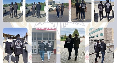 Operasyonlarda 95 şahıs yakalandı