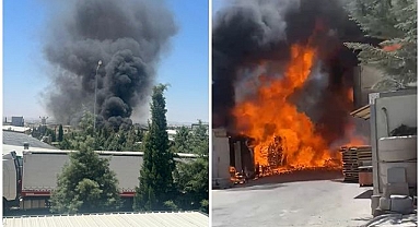 Organize Sanayi Bölgesi'nde fabrika yangını