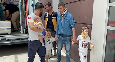 Otomobil şarampole devrildi: 8 yaralı
