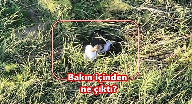 Polisten kaçarken yol kenarına attılar!