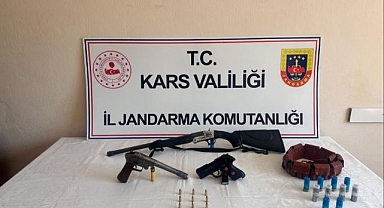 Silah ve mühimmat ele geçirildi