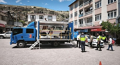 Simülasyon tırıyla farkındalık oluşturdular