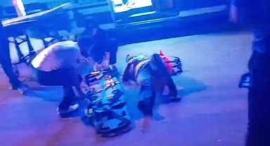 Sokak ortasında darp edildi