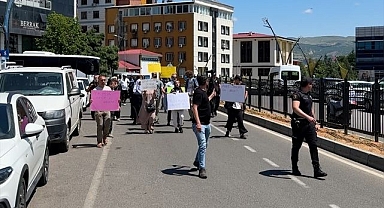 Su sorunu çözülmeyince çareyi protestoda buldular