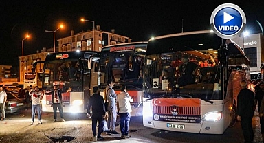 Taraftarlara otobüs sürprizi