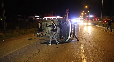 Zincirleme trafik kazasında 4 kişi yaralandı