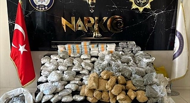 127 kilo uyuşturucu ele geçirildi