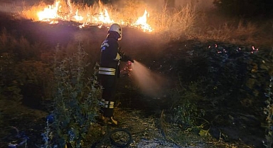 15 Temmuz Mesire alanında yangın!