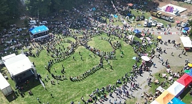 2 bin rakımlı yaylada şenlik coşkusu