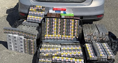 700 paket bandrolsüz sigara ele geçirildi
