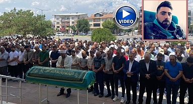 Akıntıya kapılan genç dualarla uğurlandı