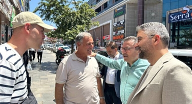 Altınok esnaf ve vatandaşlarla buluştu