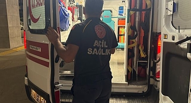 Amca yeğen bıçakla birbirine girdi! 1 yaralı