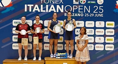Badminton takımı İtalya'dan madalya ile döndü